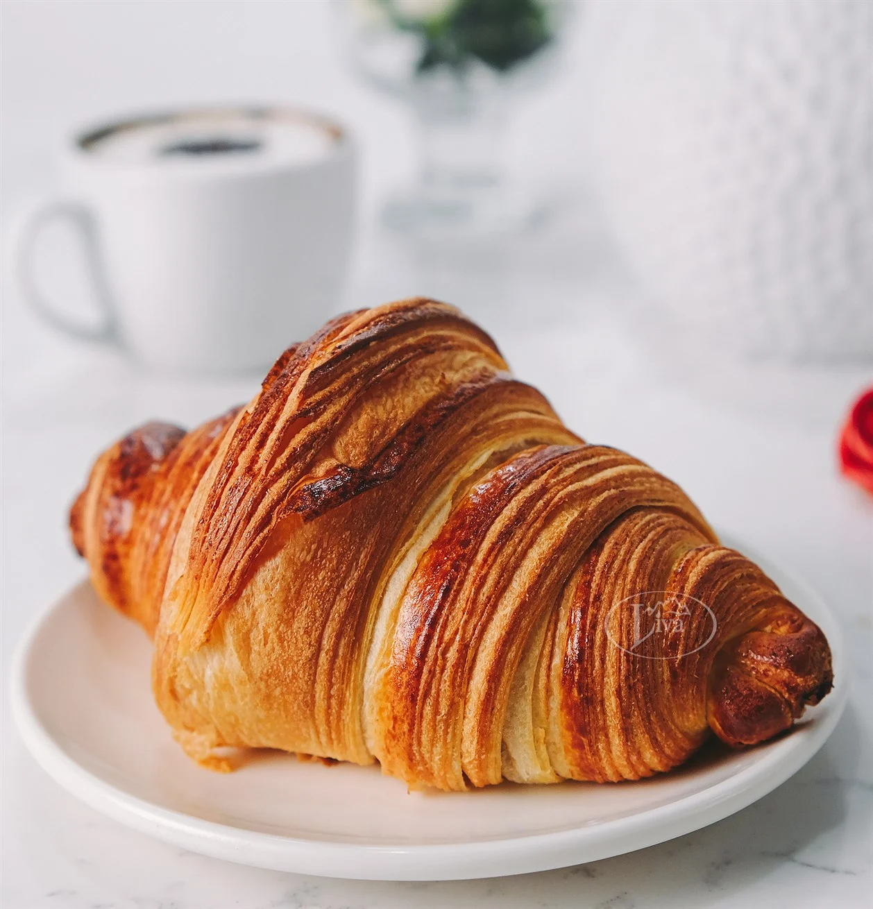 Kruvasan (Sade-Çikolatalı)